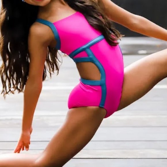 DANZNMOTION Other - DANZNMOTION Strappy Leotard (8/10)